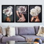 Wallity Cuadro Decorativo Enmarcado Desconocido (3 Piezas)